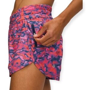Lululemon Tracker 4" Shorts Lined Chroma Clash Multi 14